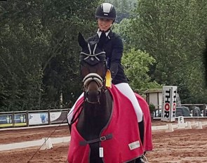 Leslie Rohrbacher on Schöne Scarlett at the 2018 CDN Uder 