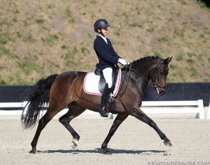 Alexander Yde Helgstrand on Claire at the 2018 CDIO Uggerhalne :: Photo © Astrid Appels