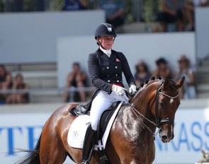 Nanna Skodborg Merrald and Saadan Que at the 2018 CDIO-U25 Aachen :: Photo © Astrid Appels