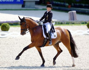 Isabell Werth and Emilio at the 2018 CDIO Aachen :: Photo © Astrid Appels