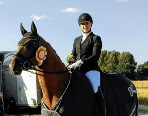 Julia Hamberger and Bonito at the 2018 CDN Ingolstadt