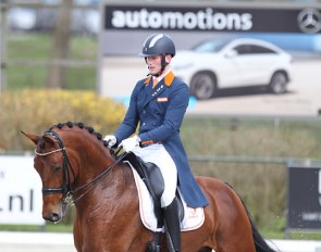 Diederik van Silfhout and Expression at the 2018 CDI Nieuw en St. Joosland :: Photo © Astrid Appels