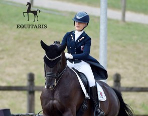 Emma Lou Becca and Komet at the 2018 CDI Leudelange :: Photo © Tanja Becker
