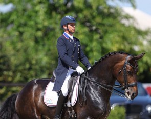 Steffen Peters and Rosamunde at the 2018 CDI Leudelange :: Photo © Astrid Appels