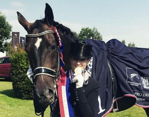 Morgan Barbançon Mestre and Sir Donnerhall II win the 2018 French Championships