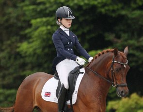 Charlotte McDowall and Le Chiffre at the 2017 CDIO-P Hagen :: Photo © Astrid Appels