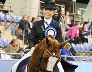 Judy Dierks and Diamond Star at the 2017 CDI Sydney :: Photo © Venhaus