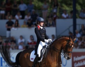 Lara Butler and Rubin al Asad at the 2018 CDIO Aachen :: Photo © Astrid Appels