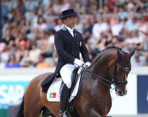 Daniel Pinto and Santurion de Massa at the 2018 CDIO Aachen :: Photo © Astrid Appels