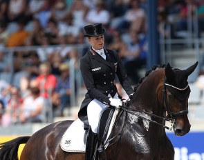 Jessica von Bredow-Werndl and Dalera BB at the 2018 CDIO Aachen :: Photo © Astrid Appels