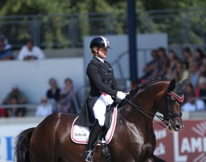 Anna Zibrandtsen and Arlando at the 2018 CDIO Aachen :: Photo © Astrid Appels