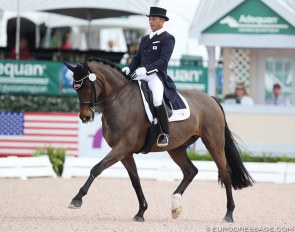 Kiichi Harada and Egistar at the 2018 CDI Wellington :: Photo © Astrid Appels