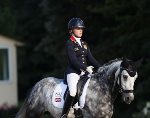 Sophie Taylor and George Clooney BS at the 2018 CDIO-P Hagen :: Photo © Astrid Appels