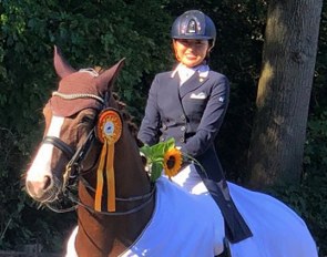 Akiko Yonemoto and For Comtess at the 2018 CDN Krefeld :: Photo © Schiergen