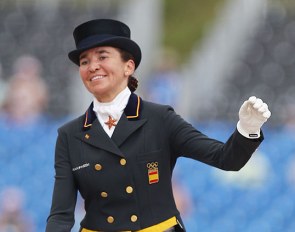 Beatriz Ferrer-Salat at the 2018 World Equestrian Games :: Photo © Astrid Appels