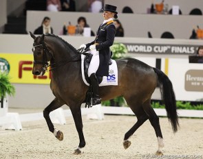 Jenny Schreven and Krawall at the 2012 World Cup Finals :: Photo © Astrid Appels