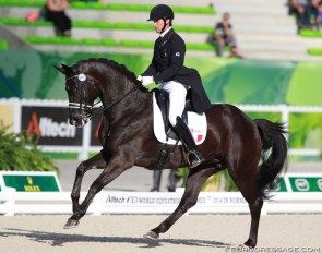 Marc Boblet and Noble Dream at the 2014 World Equestrian Games in Caen :: Photo © Astrid Appels