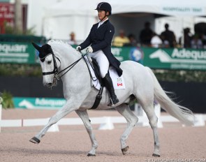 Jacqueline Brooks and D Niro at the 2017 CDI 5* Wellington :: Photo © Astrid Appels
