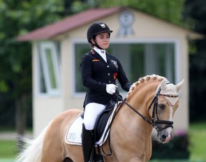 Jana Lang and Cyrill at the 2018 CDIO-P Hagen :: Photo © Astrid Appels