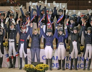 The French youth champions of 2018 in all divisions from amateur to FEI level