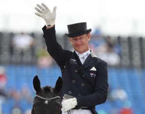 Brett Parbery and DP Weltmieser at the 2018 World Equestrian Games :: Photo © Astrid Appels