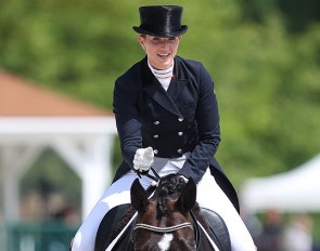 Morgan Barbançon Mestre and Sir Donnerhall II at the 2018 CDIO Compiègne :: Photo © Astrid Appels