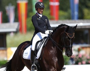 Cosima von Fircks and Diabolo at the 2018 CDI Fritzens :: Photo © Astrid Appels