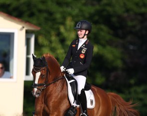 Julia Barbian and Der Kleine König at the 2018 CDIO-PJYR Hagen :: Photo © Astrid Appels