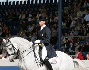 Guenter Seidel and Aragon at the 2005 CDIO Aachen :: Photo © Astrid Appels