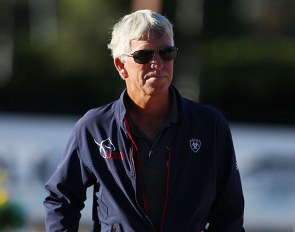 USDF President and USEF Youth Team Trainer George Williams :: Photo © Astrid Appels