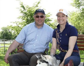 Jurgen and Jennifer Hoffmann return to the U.S.A. to set up their business German Dressage International in Rancho Sante Fe, CA.