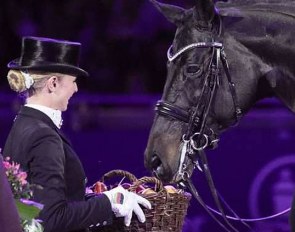 Jessica von Bredow-Werndl and Unee BB at the 2018 CDI Frankfurt :: Photo © LL-foto