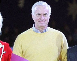 Wolfram Wittig receives the title of Riding Master and is honoured at the 2018 CDI Frankfurt :: Photo © LL-foto