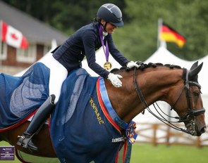 Caroline Garren Wins Individual Test Gold at 2018 North American Junior Riders Championships