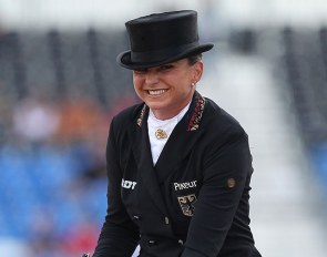 Dorothee Schneider at the 2018 World Equestrian Games :: Photo © Astrid Appels