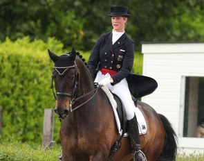 Marion Engelen and Diego at the 2014 CDI Roosendaal :: Photo © Astrid Appels