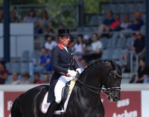 Emile Faurie and Delatio at the 2018 CDIO Aachen :: Photo © Astrid Appels