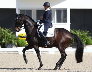 Mary Hanna and Boogie Woogie at the 2018 Aachen Dressage Days :: Photo © Astrid Appels