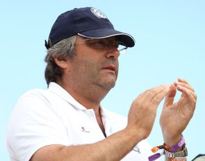 Carlos Lopes at the 2018 European Junior/Young Rider Championships :: Photo © Astrid Appels