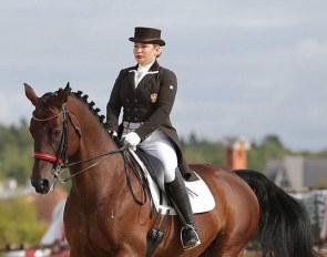 Diana Zakharova competing Torress in Moscow