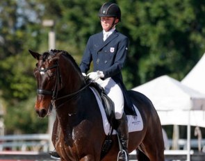 Benjamin Ebeling and Illuster van de Kampert at the 2019 CDN Wellington on Sunday 6 January 2019 :: Photo © Lily Forado