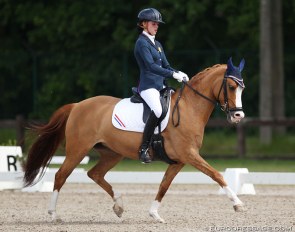 Jitske Prosman and Charina du Bois at the 2014 CDI Kapellen :: Photo © Astrid Appels