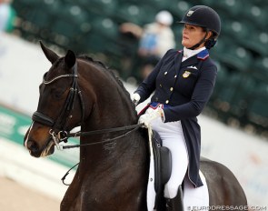 Ashley Holzer and Valentine at the 2019 CDI Wellington :: Photo © Astrid Appels