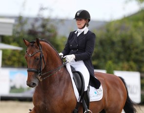 Saskia Maertens and Legend of Loxley at the 2018 CDI Leudelange :: Photo © Astrid Appels
