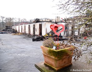 Gestut Erlenhof after the fire :: Photo © Barbara Schnell