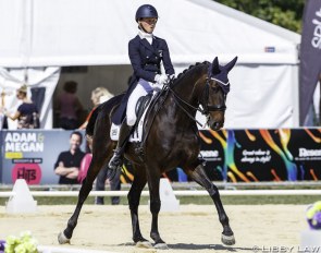 Amy Sage and RM All About Me at the 2019 NZL Horse of the Year Show / CDI Hastings :: Photo © Libby Law