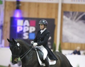 Heike Holstein and Sambuca at the 2019 CDI Lier :: Photo © Astrid Appels