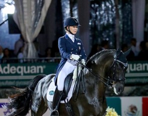 Katherine Bateson Chandler and Alcazar at the 2019 CDI Wellington :: Photo © Sue Stickle