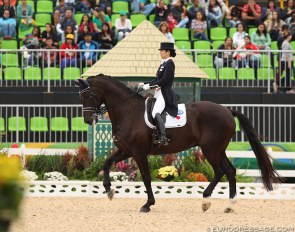 Akane Kuroki and Toots at the 2016 Olympic Games in Rio :: Photo © Astrid Appels