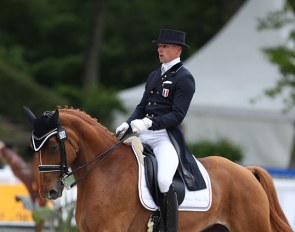 Jean Philippe Siat and Lovesong at the 2017 CDIO Compiegne :: Photo © Astrid Appels